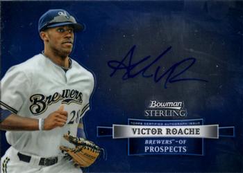 2012 Bowman Sterling - Prospect Autographs #BSAP-VR Victor Roache Front