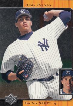 1996 SP #130 Andy Pettitte Front
