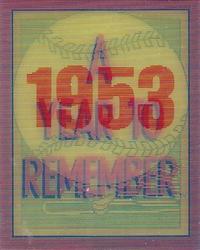 1989 Score - Magic Motion: A Year to Remember #22 New York Yankees: 1953 Front