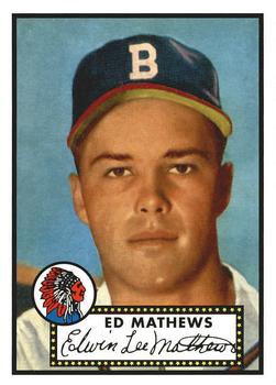 2010 Topps Update - The Cards Your Mom Threw Out #CMT117 Eddie Mathews Front