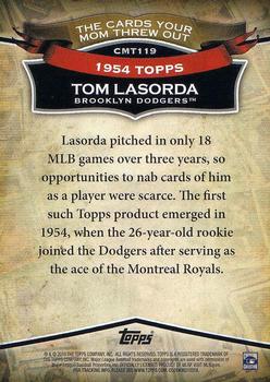 2010 Topps Update - The Cards Your Mom Threw Out #CMT119 Tom Lasorda Back