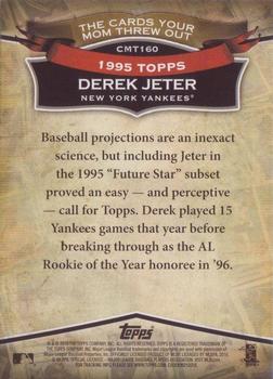 2010 Topps Update - The Cards Your Mom Threw Out #CMT160 Derek Jeter Back