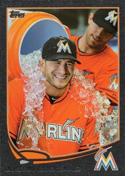 2013 Topps - Black #624 Justin Ruggiano Front