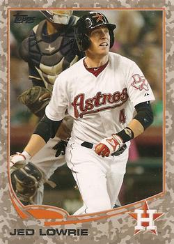 2013 Topps - Camo #104 Jed Lowrie Front