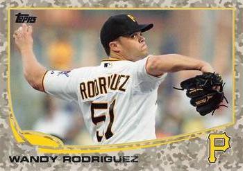 2013 Topps - Camo #523 Wandy Rodriguez Front