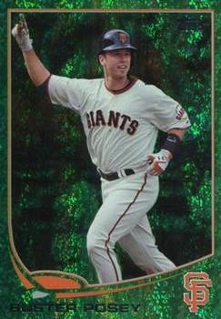 2013 Topps - Emerald Foil #128 Buster Posey Front
