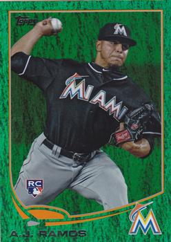 2013 Topps - Emerald Foil #175 A.J. Ramos Front