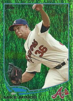 2013 Topps - Emerald Foil #257 Mike Minor Front
