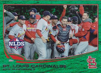 2013 Topps - Emerald Foil #269 St. Louis Cardinals Front