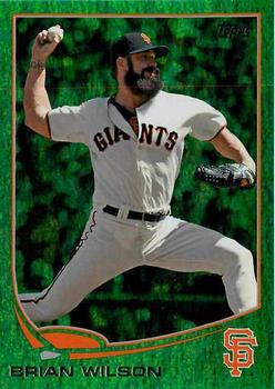 2013 Topps - Emerald Foil #38 Brian Wilson Front