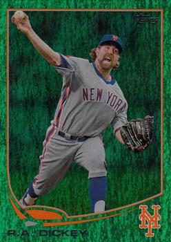 2013 Topps - Emerald Foil #43 R.A. Dickey Front