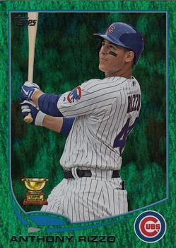 2013 Topps - Emerald Foil #44 Anthony Rizzo Front