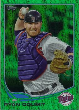 2013 Topps - Emerald Foil #460 Ryan Doumit Front