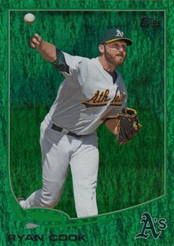 2013 Topps - Emerald Foil #48 Ryan Cook Front