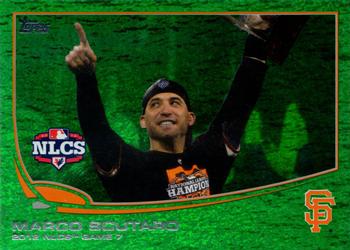 2013 Topps - Emerald Foil #69 Marco Scutaro Front