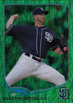 2013 Topps - Emerald Foil #77 Dustin Moseley Front