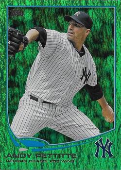 2013 Topps - Emerald Foil #90 Andy Pettitte Front