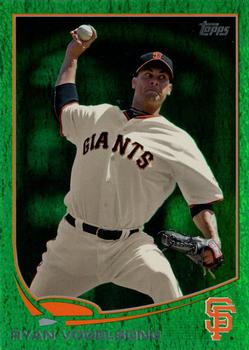 2013 Topps - Emerald Foil #132 Ryan Vogelsong Front