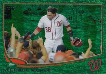 2013 Topps - Emerald Foil #138 Mike Morse Front