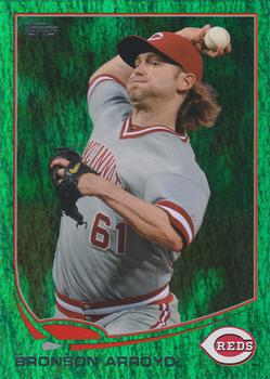 2013 Topps - Emerald Foil #161 Bronson Arroyo Front