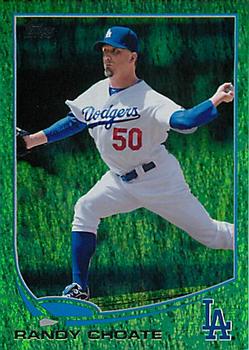 2013 Topps - Emerald Foil #182 Randy Choate Front