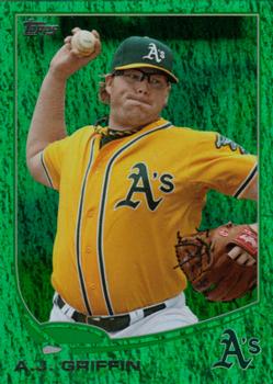 2013 Topps - Emerald Foil #370 A.J. Griffin Front