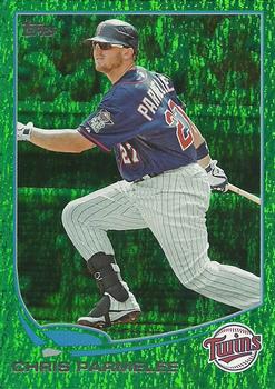 2013 Topps - Emerald Foil #446 Chris Parmelee Front
