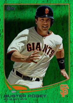 2013 Topps - Emerald Foil #455 Buster Posey Front