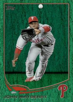 2013 Topps - Emerald Foil #472 John Mayberry Jr. Front