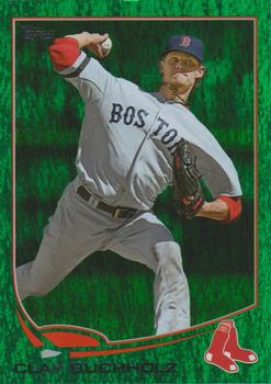2013 Topps - Emerald Foil #503 Clay Buchholz Front