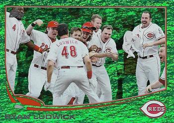 2013 Topps - Emerald Foil #569 Ryan Ludwick Front