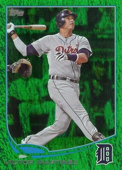 2013 Topps - Emerald Foil #633 Victor Martinez Front