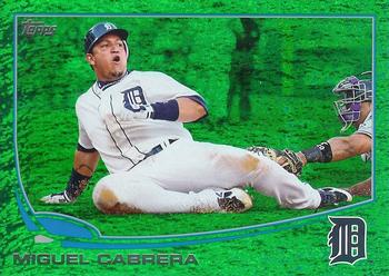 2013 Topps - Emerald Foil #660 Miguel Cabrera Front