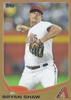 2013 Topps - Gold #101 Bryan Shaw Front