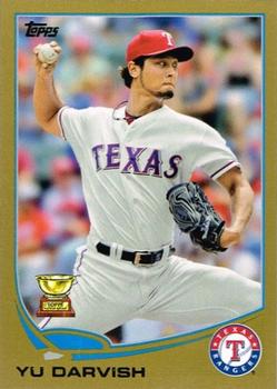 2013 Topps - Gold #11 Yu Darvish Front