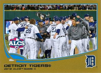 2013 Topps - Gold #179 Detroit Tigers Front