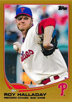 2013 Topps - Gold #264 Roy Halladay Front
