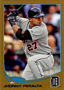 2013 Topps - Gold #327 Jhonny Peralta Front
