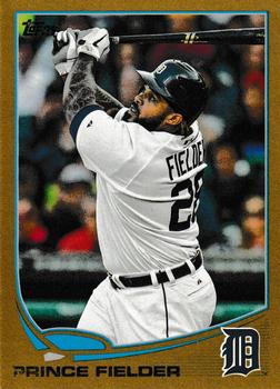 2013 Topps - Gold #28 Prince Fielder Front