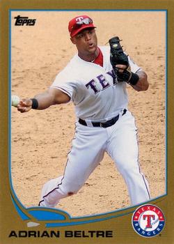 2013 Topps - Gold #29 Adrian Beltre Front