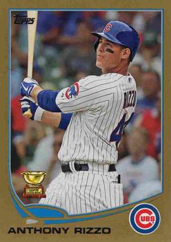 2013 Topps - Gold #44 Anthony Rizzo Front