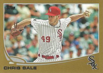 2013 Topps - Gold #49 Chris Sale Front
