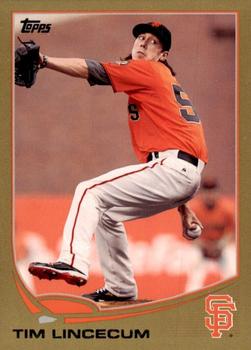 2013 Topps - Gold #55 Tim Lincecum Front