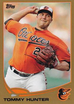 2013 Topps - Gold #62 Tommy Hunter Front