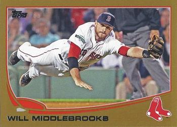 2013 Topps - Gold #64 Will Middlebrooks Front
