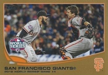 2013 Topps - Gold #67 San Francisco Giants Front