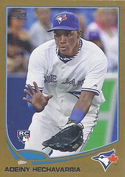 2013 Topps - Gold #84 Adeiny Hechavarria Front