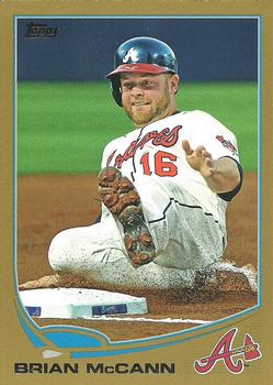 2013 Topps - Gold #116 Brian McCann Front