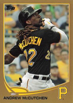 2013 Topps - Gold #122 Andrew McCutchen Front