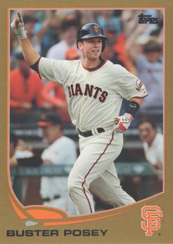 2013 Topps - Gold #128 Buster Posey Front